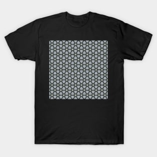 black and white triangle pattern (triangle pattern art, triangle pattern drawing and triangle pattern design) T-Shirt